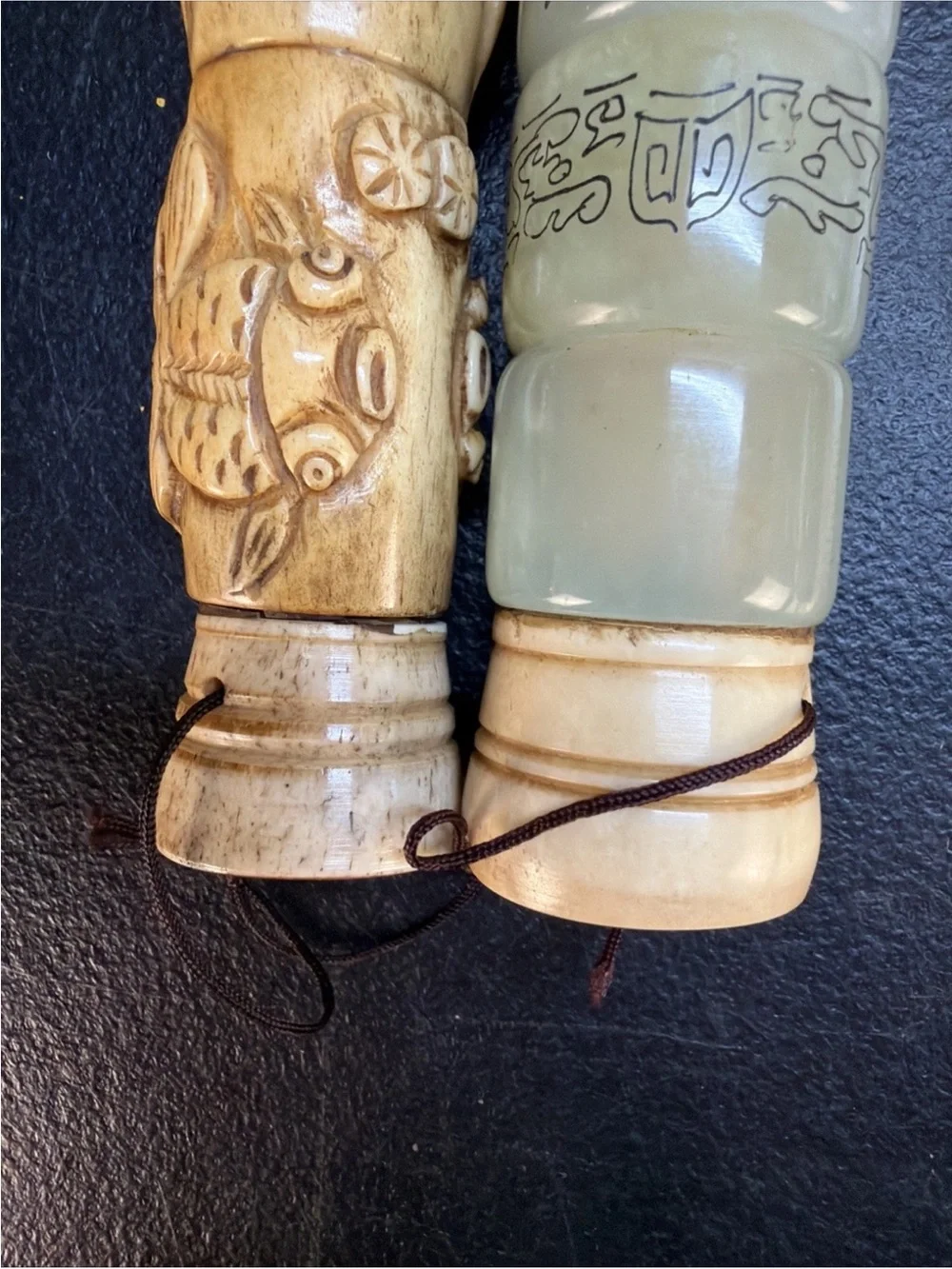 Antique GORGEOUS Asian Decorative Calligraphy Brushes - Picture 15 of 16